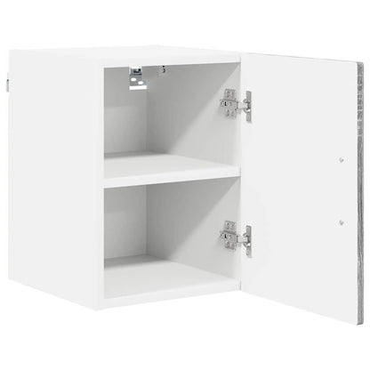 Armadietto a muro LUCCA 2 pcs Grigio Sonoma 30 x 31 x 40 cm | homemem39