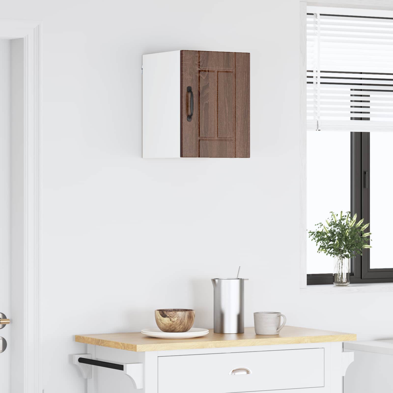 Armadietto a muro LUCCA Rovere Marrone 30 x 31 x 40 cm | homemem39