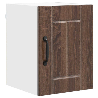 Armadietto a muro LUCCA 2 pcs Rovere Marrone 30 x 31 x 40 cm | homemem39