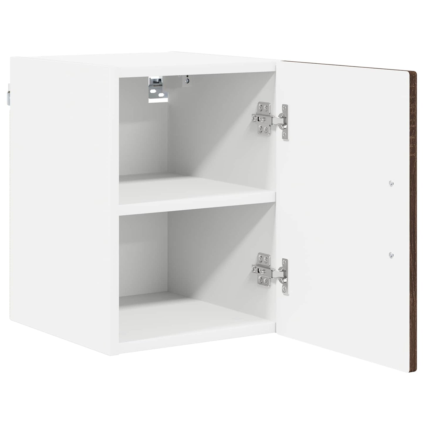 Armadietto a muro LUCCA 2 pz Rovere Marrone
