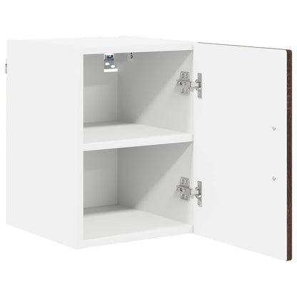 Armadietto a muro LUCCA 2 pz Rovere Marrone