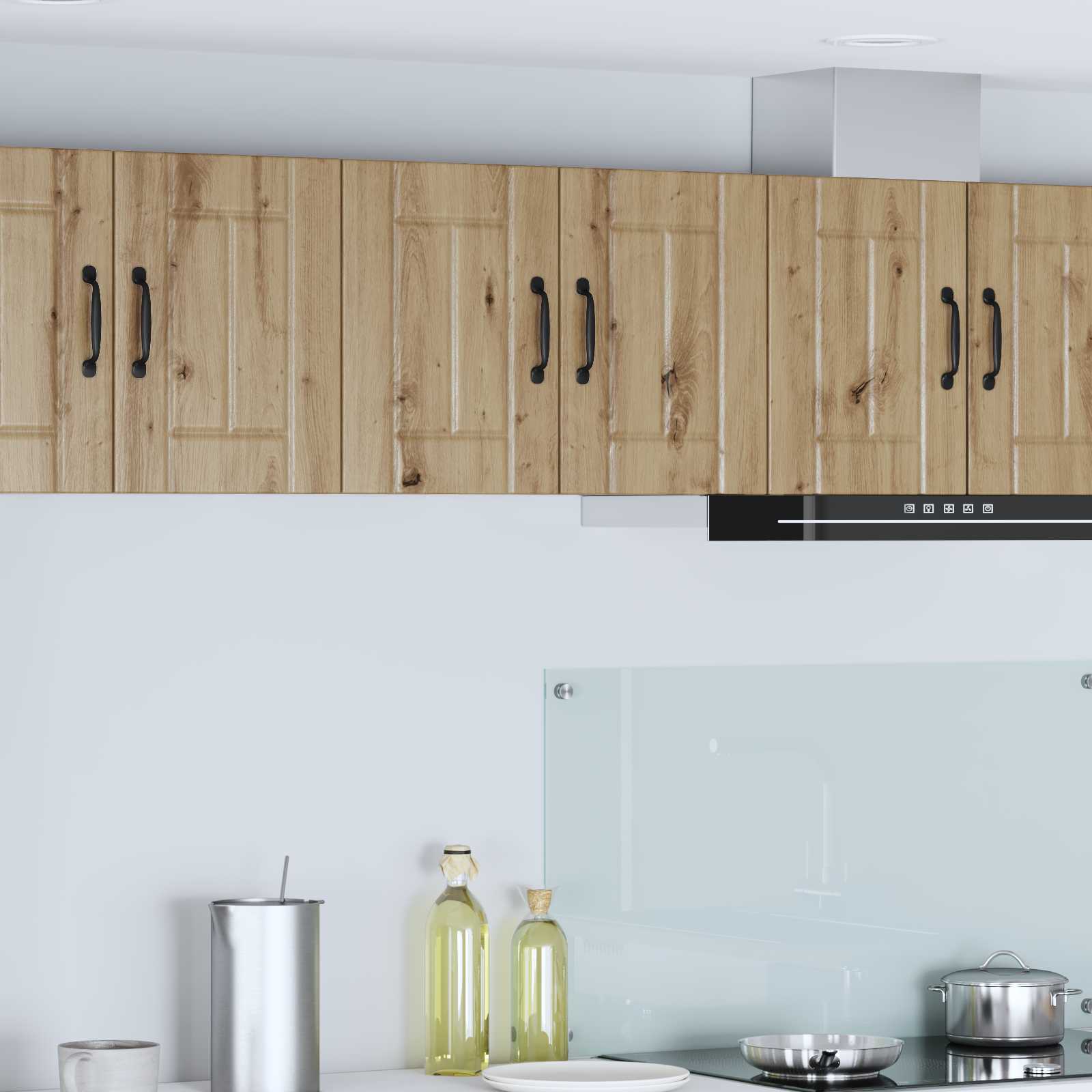 Armadietto a muro LUCCA 2 pcs Rovere Artigianale | homemem39