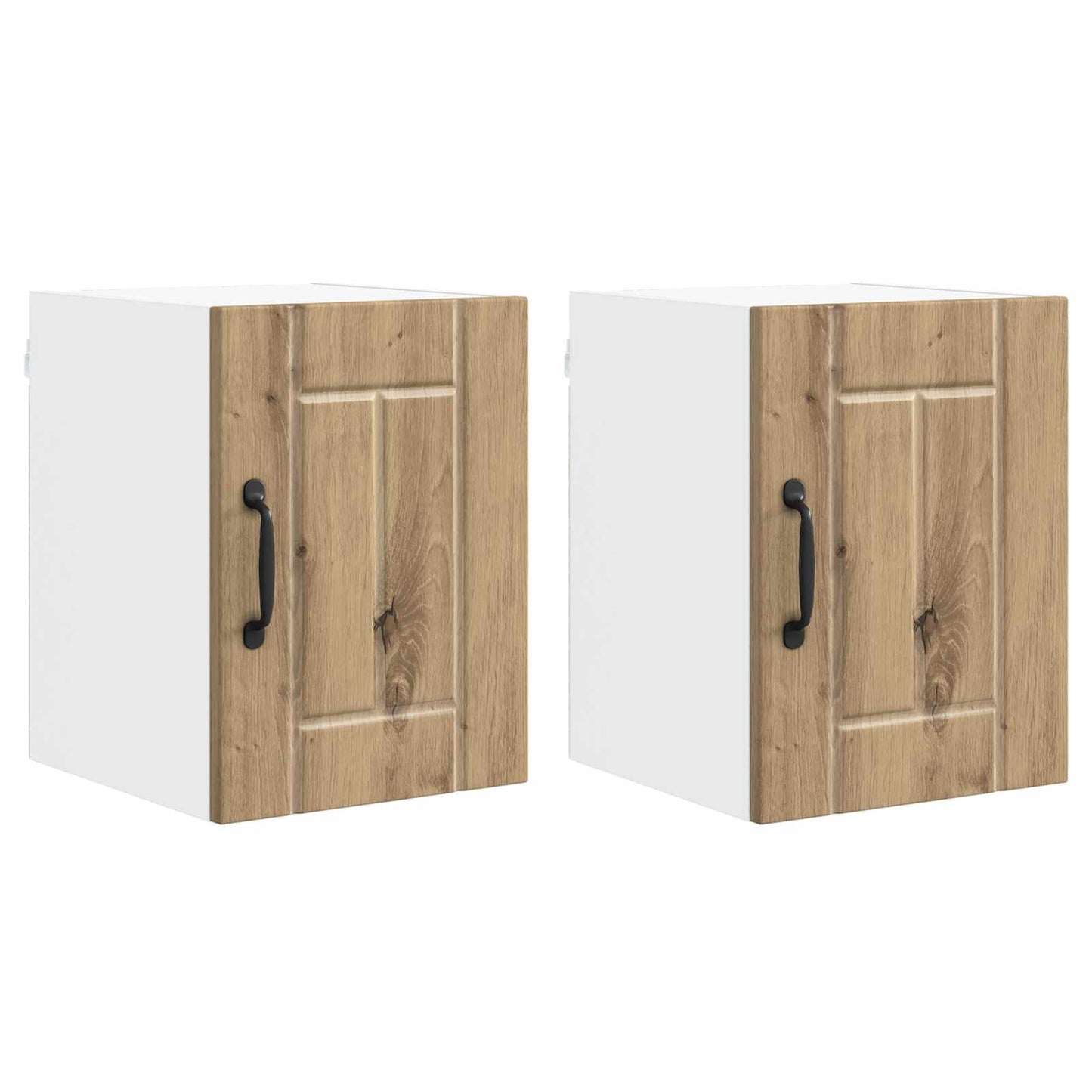 Armadietto a muro LUCCA 2 pz Rovere Artigianale