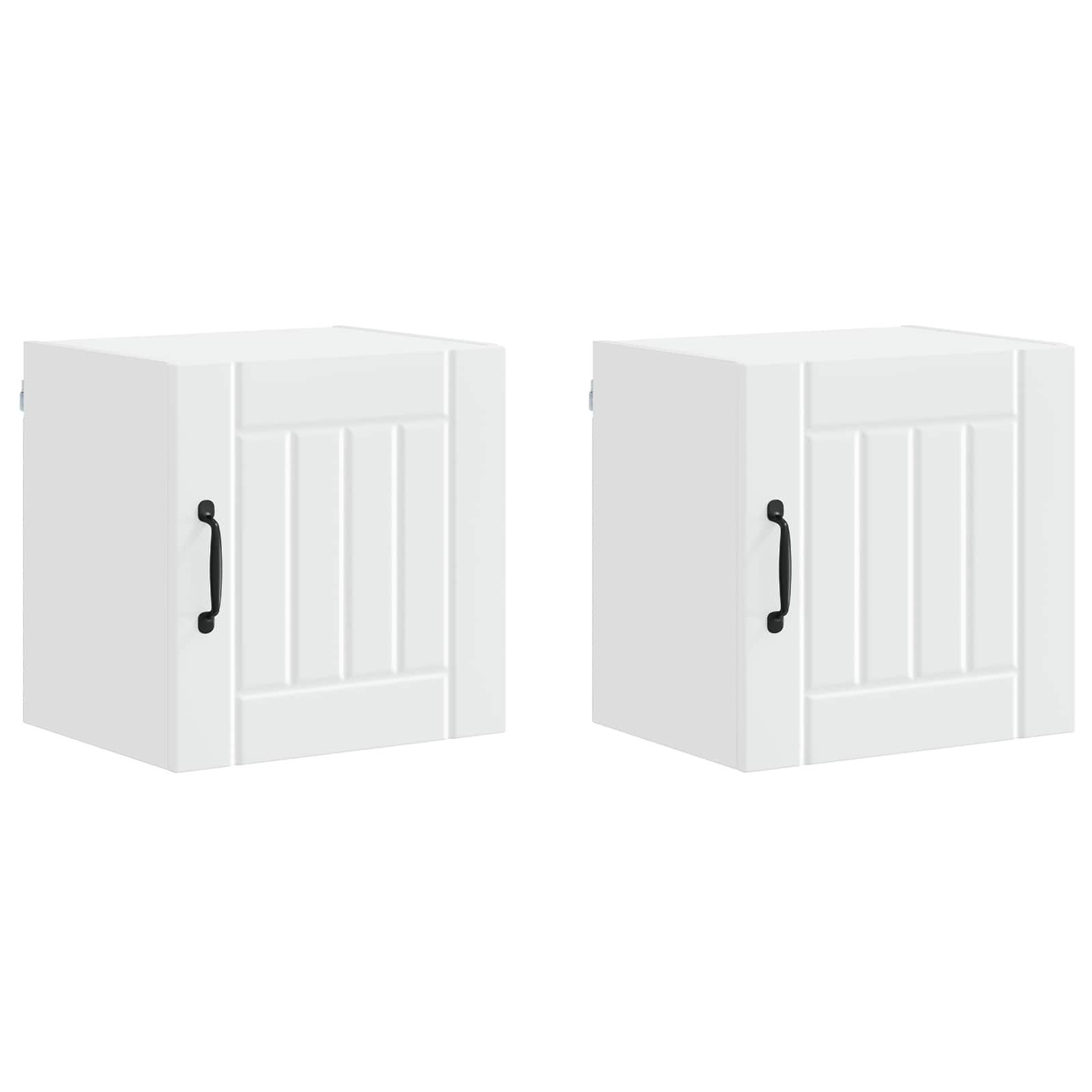Armadietto a muro LUCCA 2 pcs Bianco 40 x 31 x 40 cm | homemem39