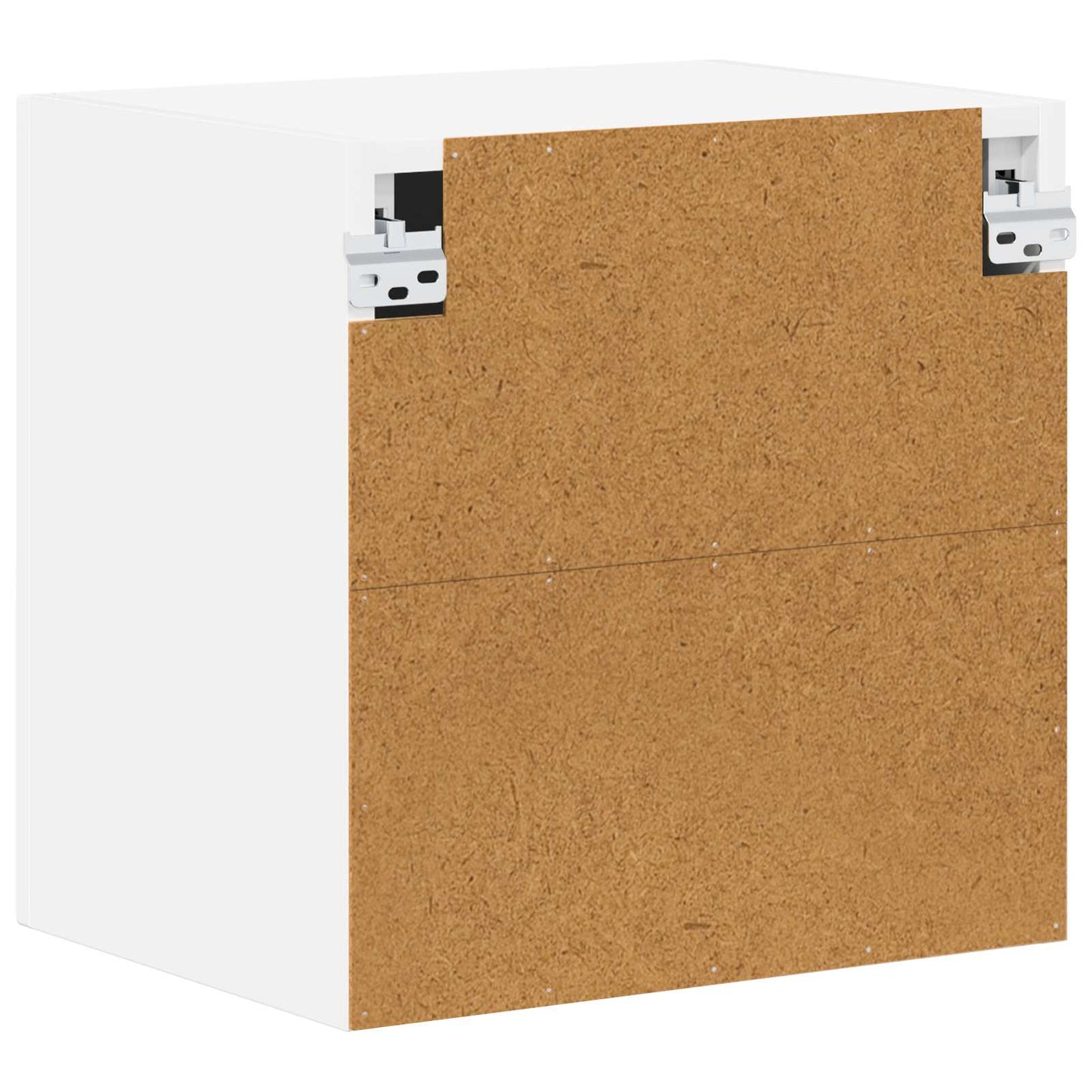 Armadietto a muro LUCCA 2 pz Bianco Legno ingegnerizzato
