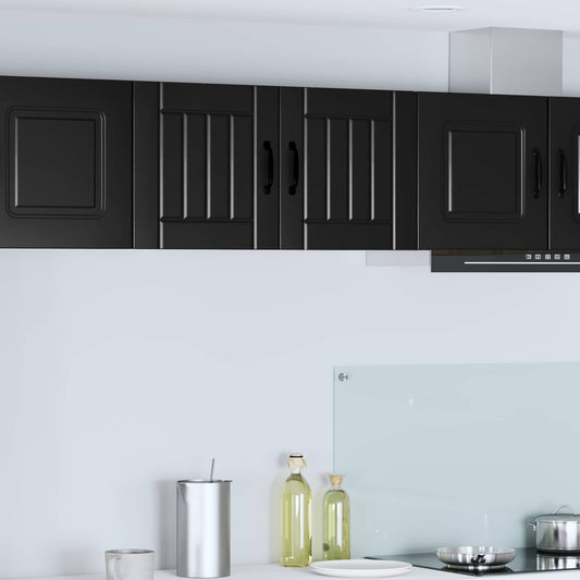 Armadietto a muro LUCCA 2 pcs Nero 40 x 31 x 40 cm | homemem39