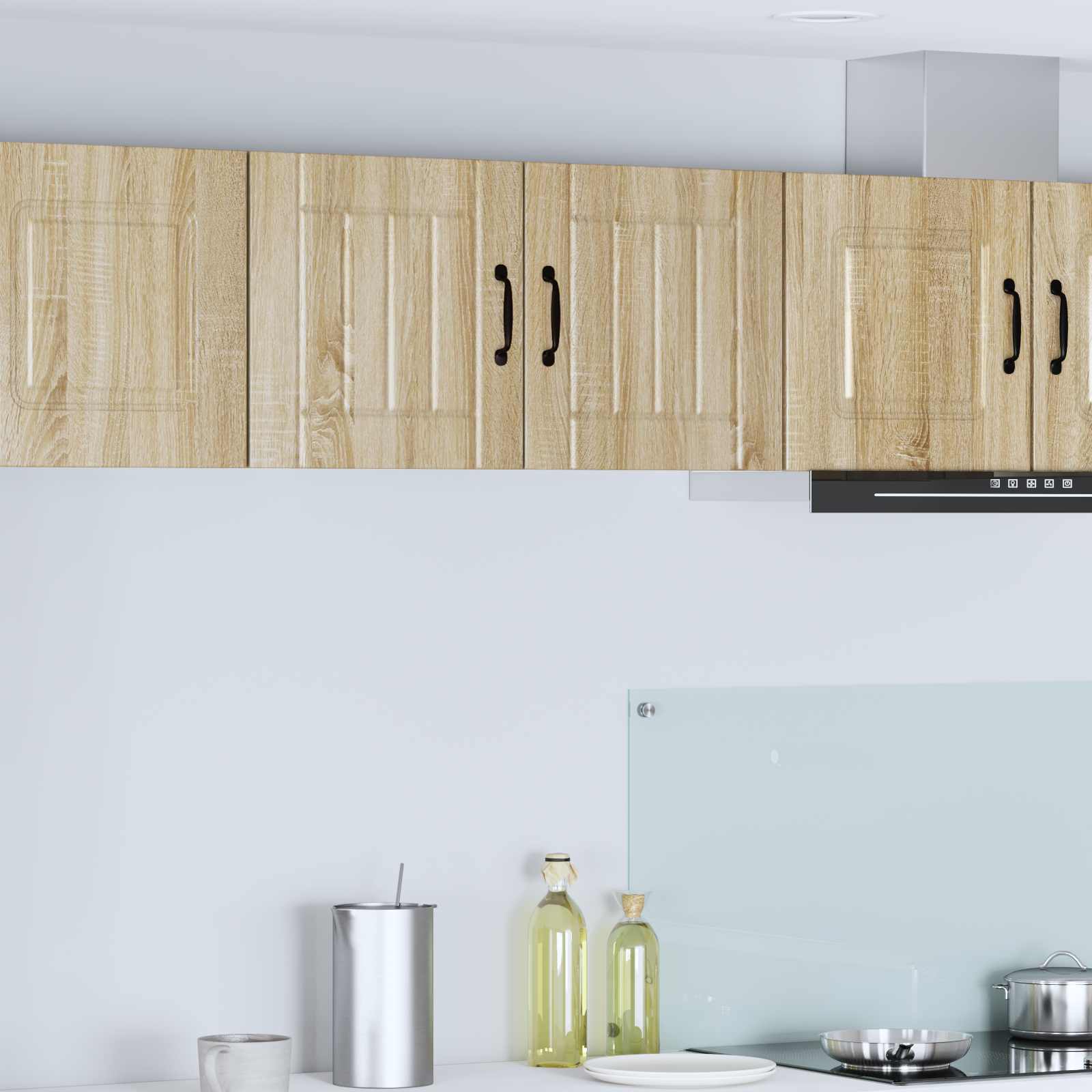 Armadietto a muro LUCCA 2 pcs Rovere Sonoma 40 x 31 x 40 cm | homemem39