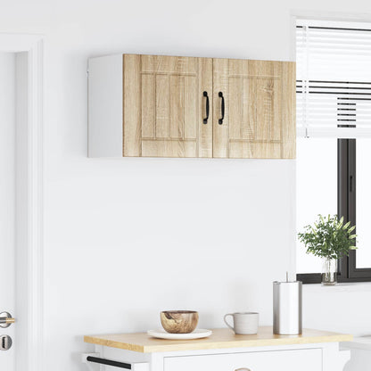 Armadietto a muro LUCCA 2 pcs Rovere Sonoma 40 x 31 x 40 cm | homemem39