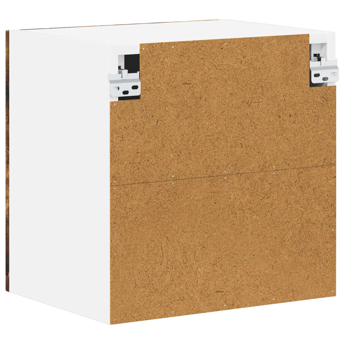 Armadietto a muro LUCCA 2 pz Rovere Fumo Legno ingegnerizzato - homemem39