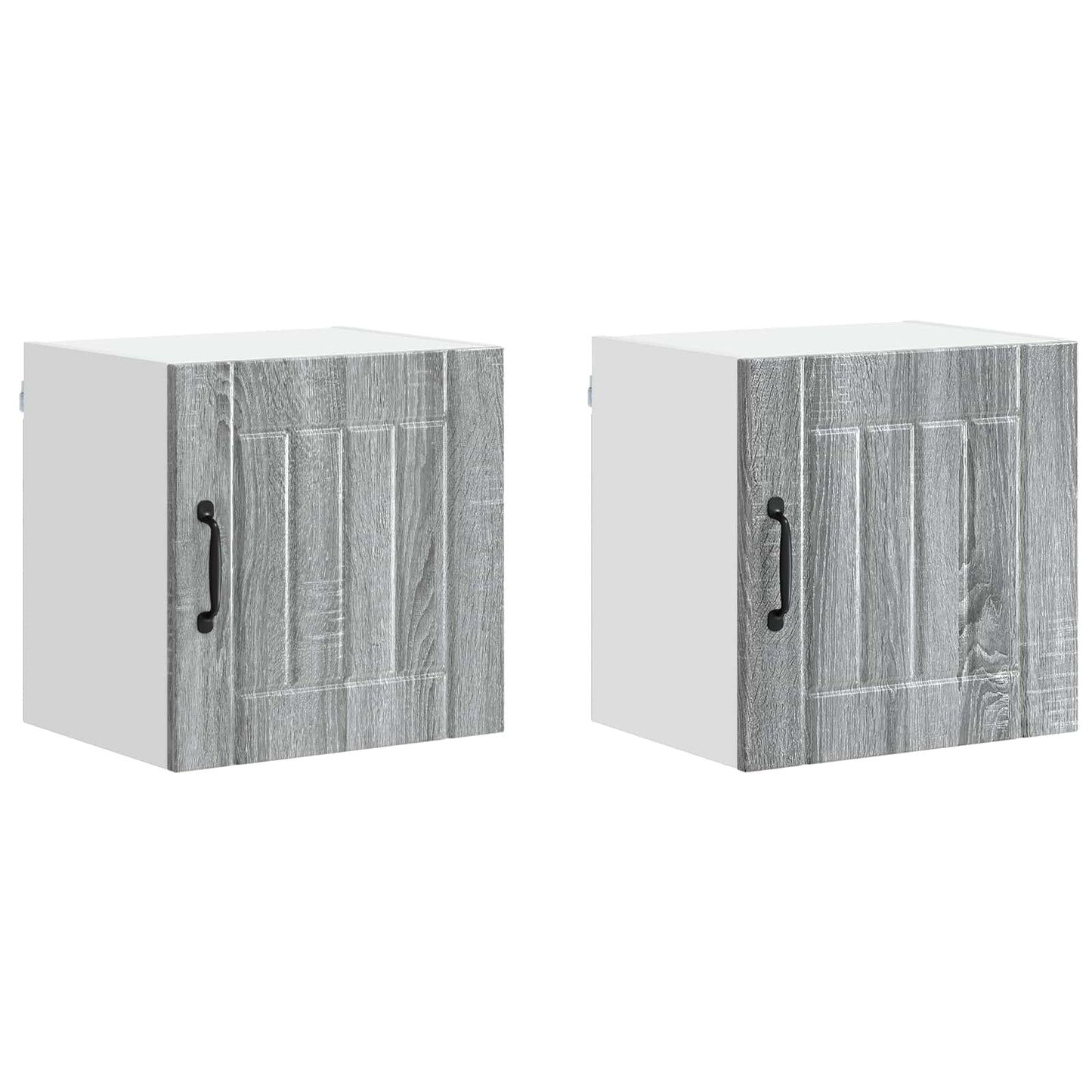 Armadietto a muro LUCCA 2 pcs Grigio Sonoma 40 x 31 x 40 cm | homemem39