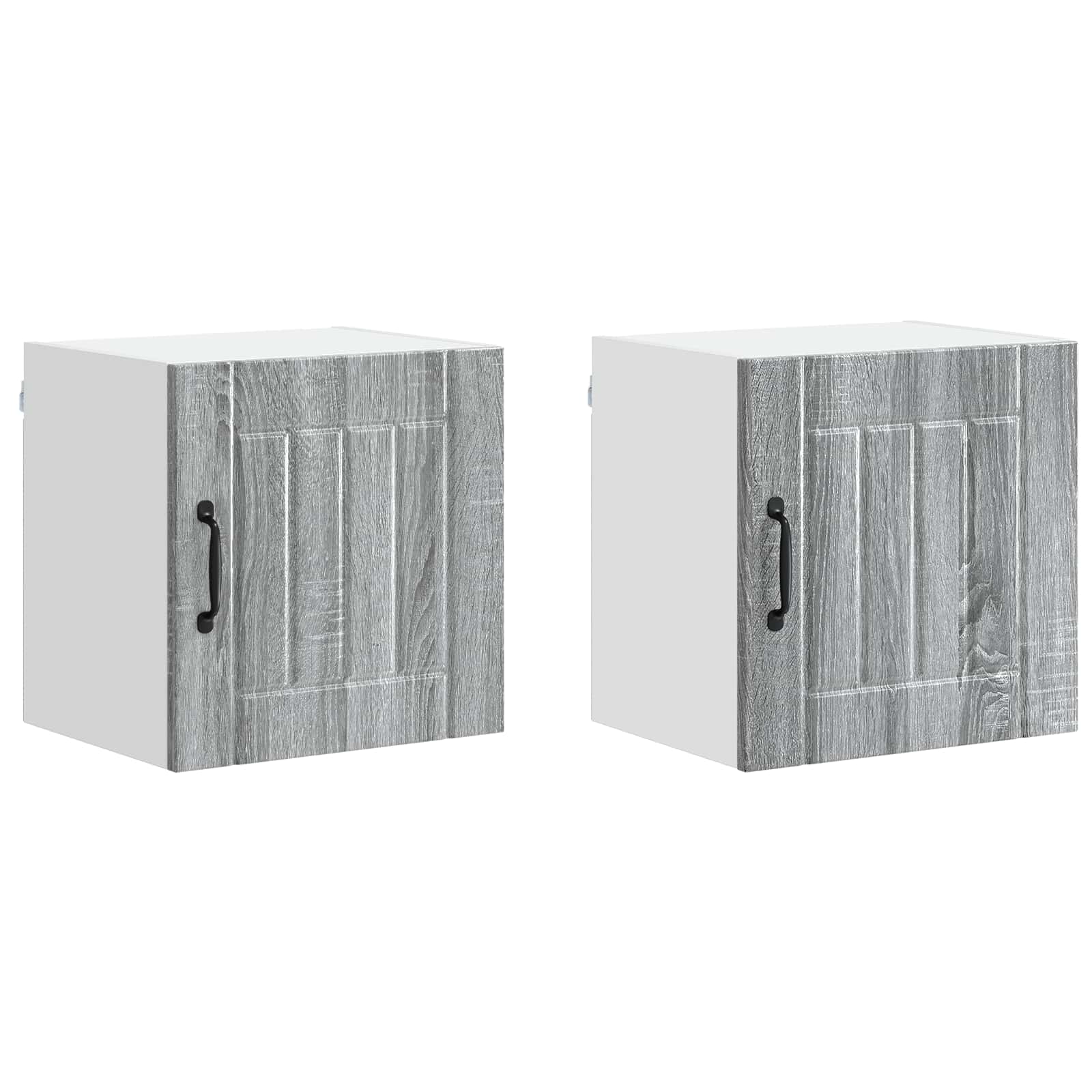 Armadietto a muro LUCCA 2 pcs Grigio Sonoma 40 x 31 x 40 cm | homemem39