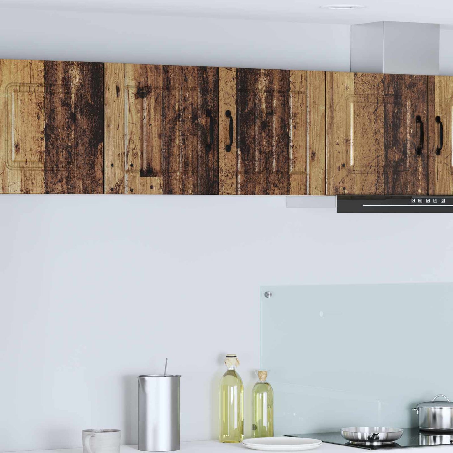 Armadietto a muro LUCCA 2 pcs Legno antico 40 x 31 x 40 cm | homemem39