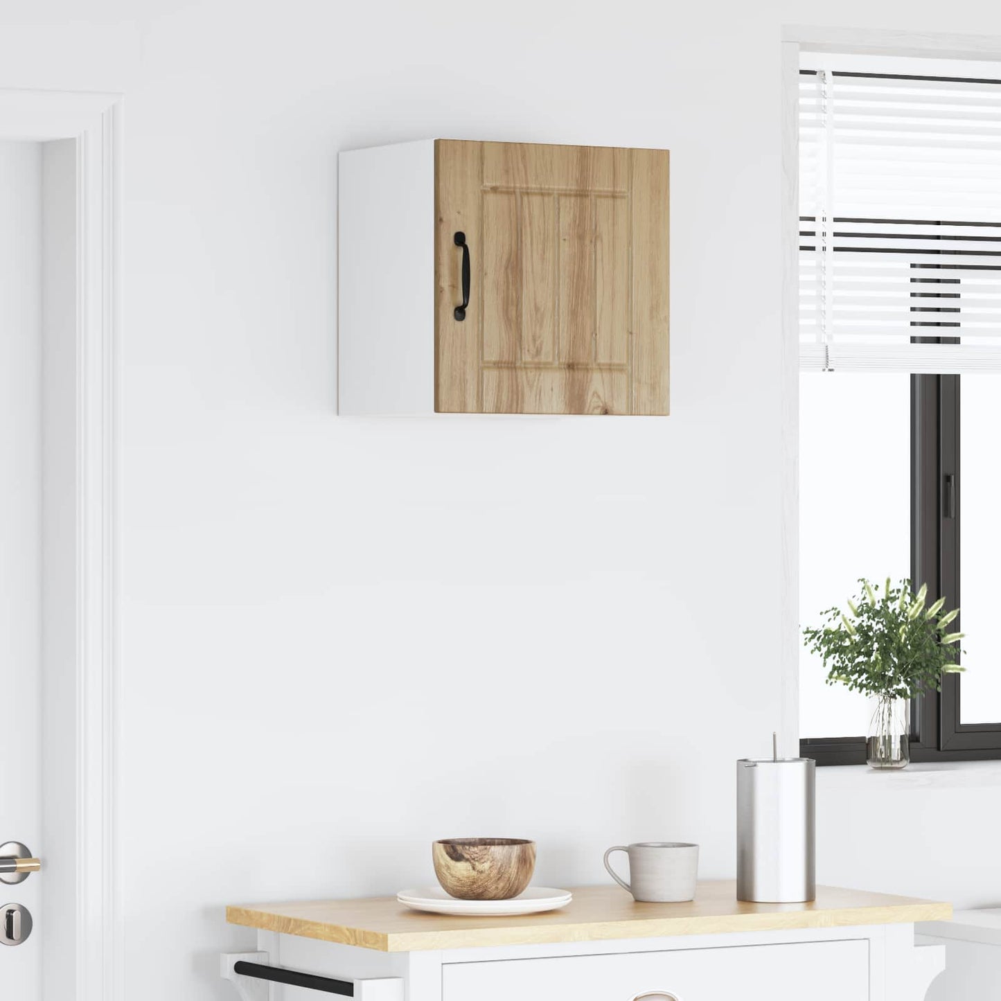 Armadietto a muro LUCCA Rovere Artigianale 40 x 31 x 40 cm | homemem39