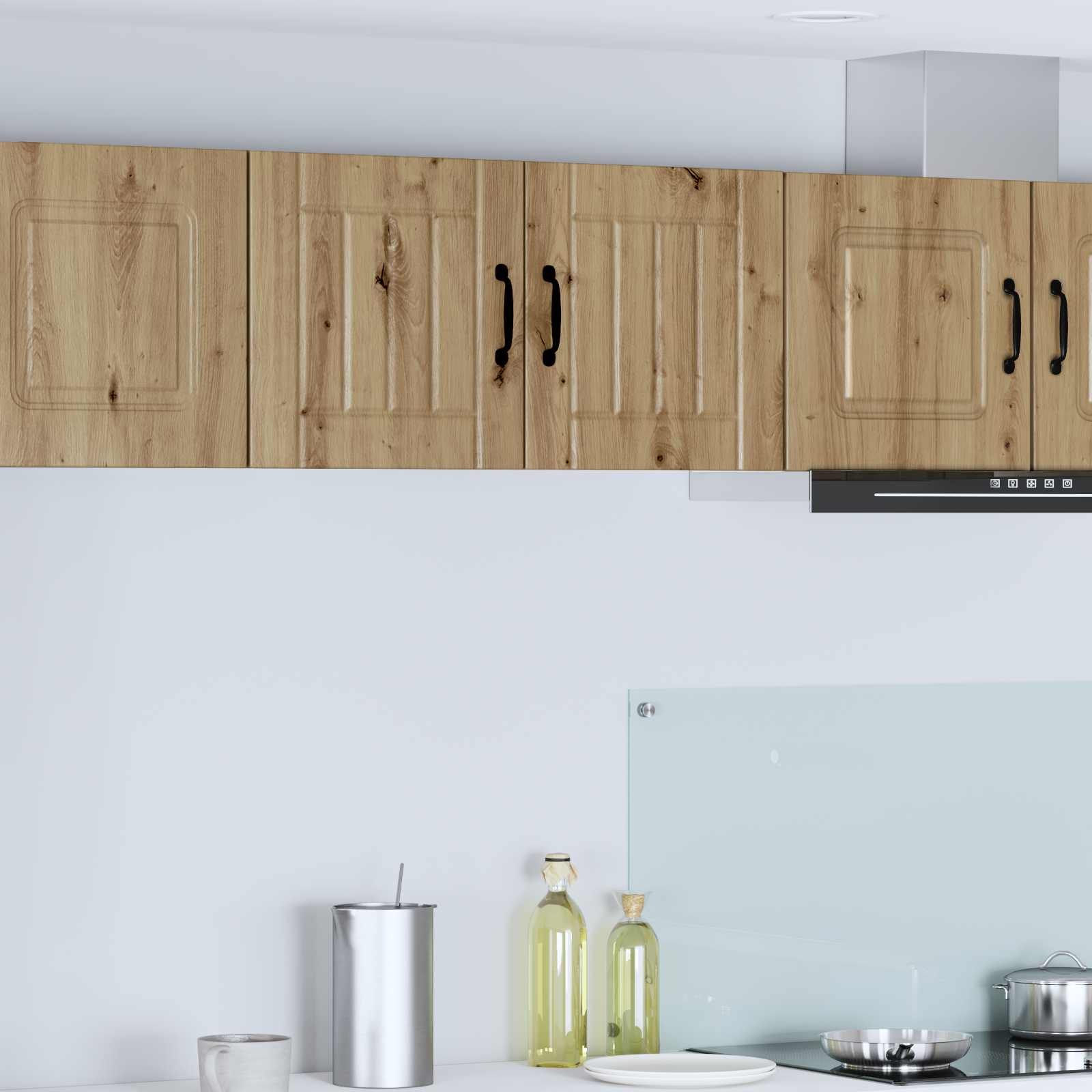 Armadietto a muro LUCCA 2 pcs Rovere Artigianale | homemem39