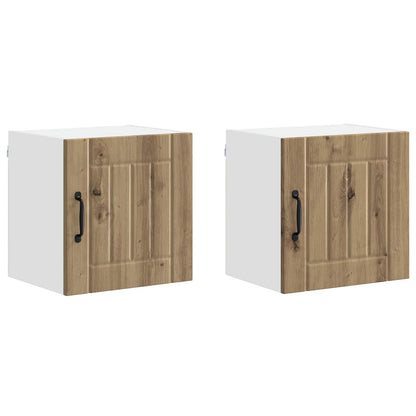 Armadietto a muro LUCCA 2 pcs Rovere Artigianale | homemem39