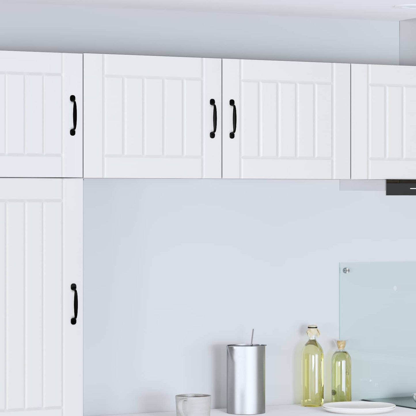 Armadietto a muro LUCCA 2 pcs Bianco 50 x 31 x 40 cm | homemem39