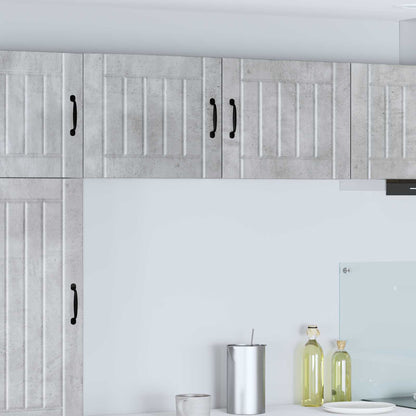 Armadietto a muro LUCCA 2 pcs Grigio Cemento 50 x 31 x 40 cm | homemem39