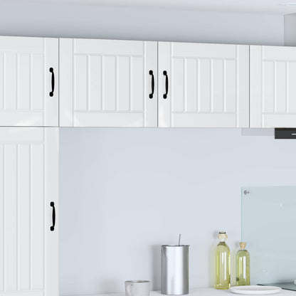 Armadietto a muro LUCCA 2 pcs Bianco Lucido 50 x 31 x 40 cm | homemem39