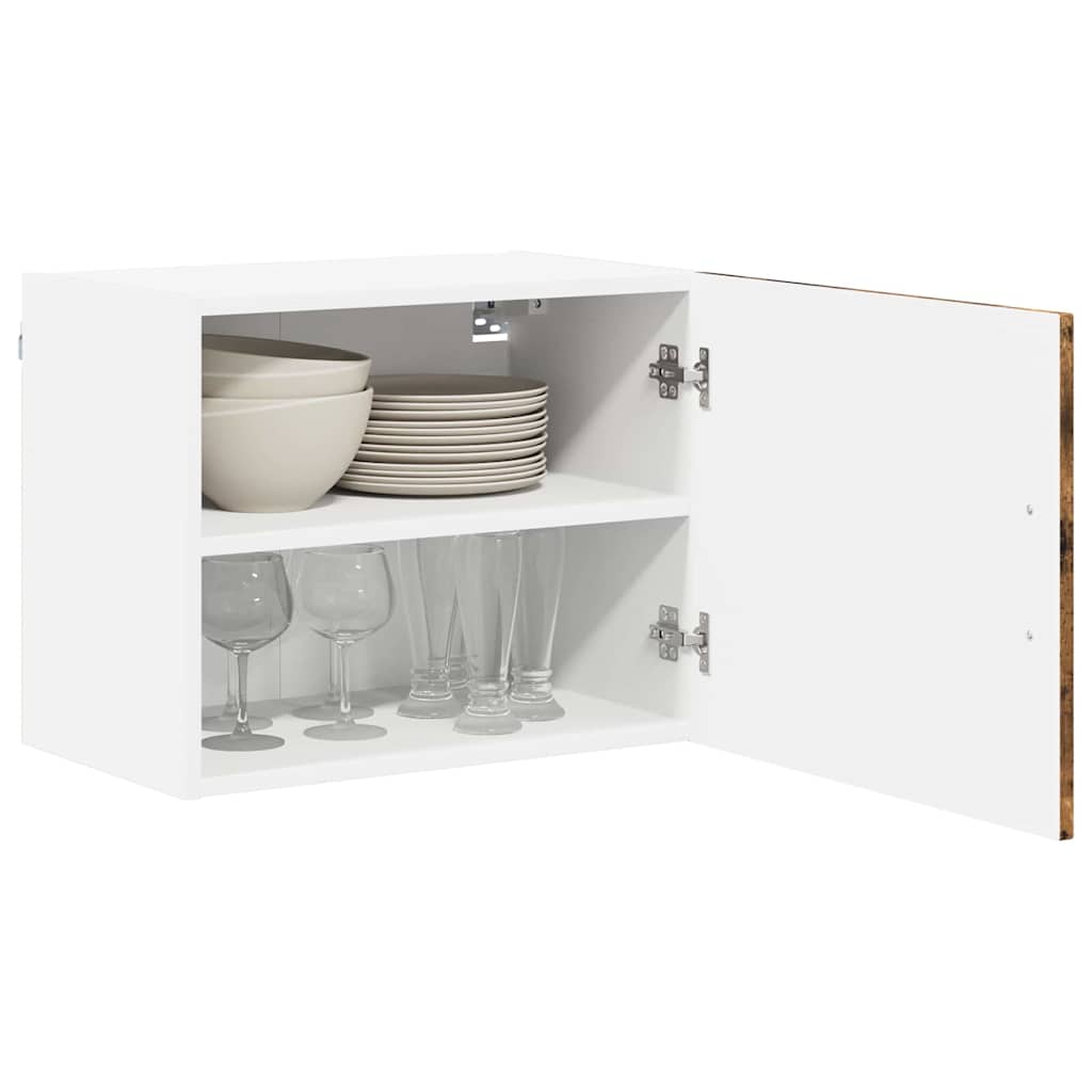 Armadietto a muro LUCCA 2 pcs Rovere Fumo 50 x 31 x 40 cm | homemem39