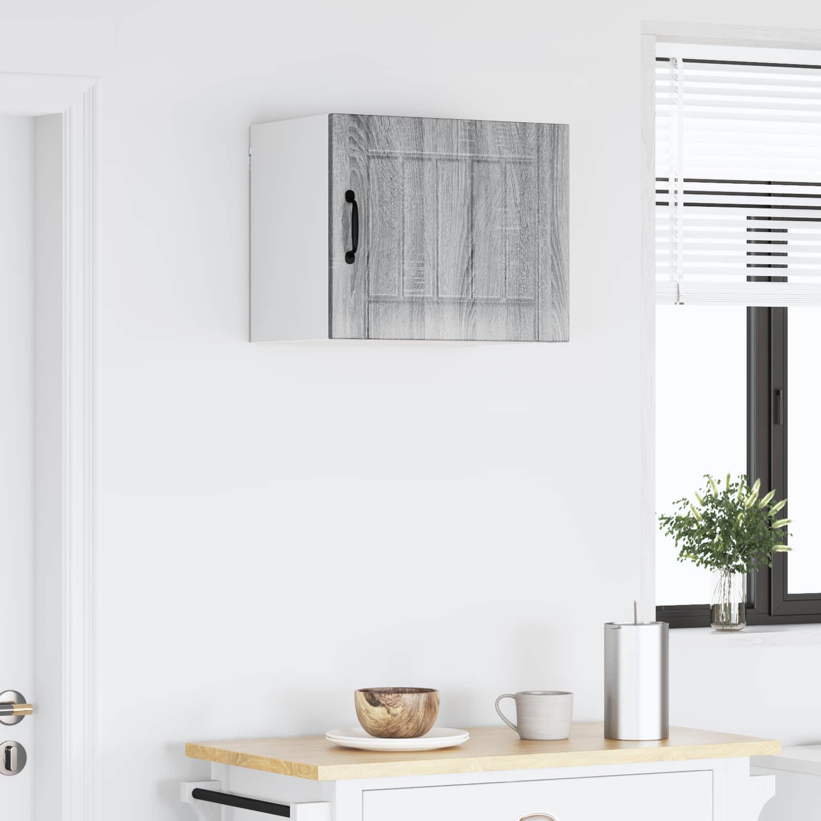 Armadietto a muro LUCCA Grigio Sonoma 50 x 31 x 40 cm | homemem39