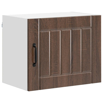 Armadietto a muro LUCCA Rovere Marrone 50 x 31 x 40 cm | homemem39