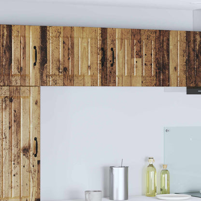 Armadietto a muro LUCCA 2 pcs Legno antico 50 x 31 x 40 cm | homemem39