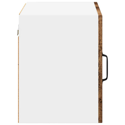 Armadietto a muro LUCCA 2 pz Legno antico Legno ingegnerizzato