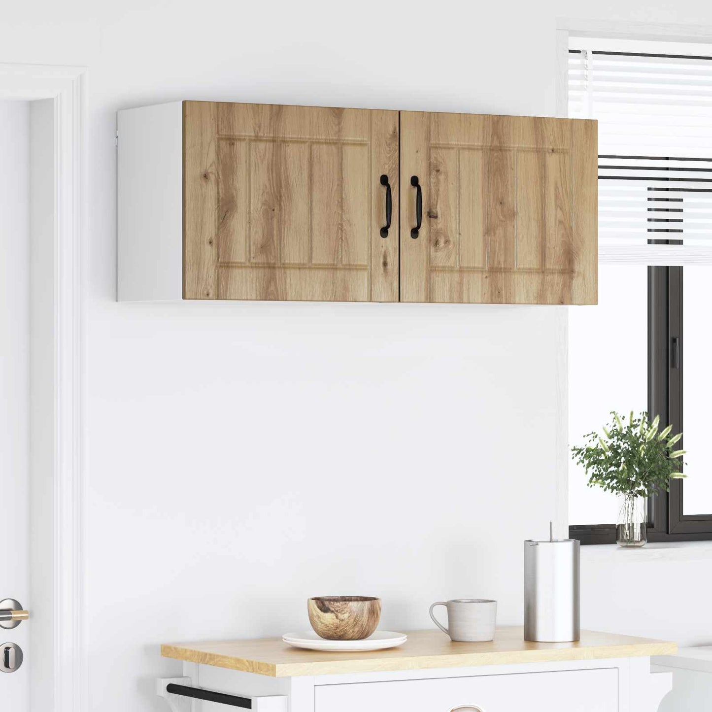 Armadietto a muro LUCCA 2 pcs Rovere Artigianale | homemem39