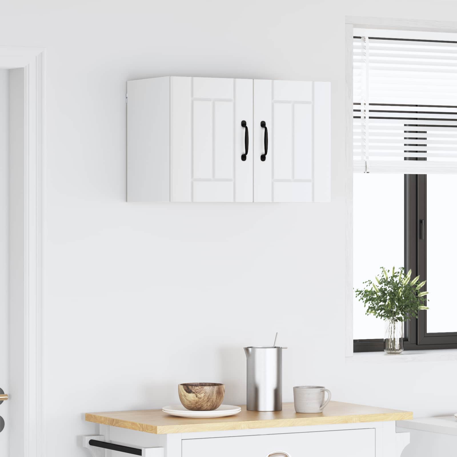 Armadietto a muro LUCCA Bianco 60 x 31 x 40 cm | homemem39