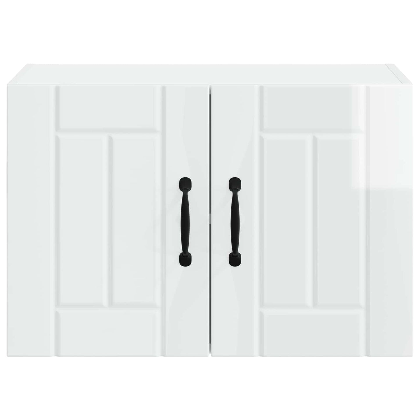 Armadietto a muro LUCCA 2 pcs Bianco Lucido 60 x 31 x 40 cm | homemem39