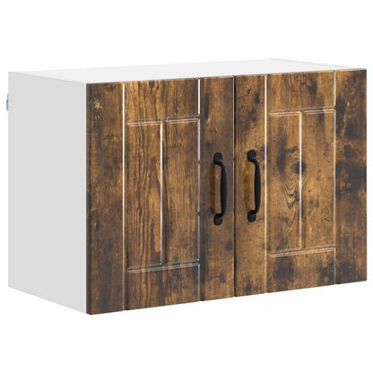 Armadietto a muro LUCCA 2 pcs Rovere Fumo 60 x 31 x 40 cm | homemem39