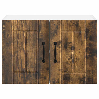 Armadietto a muro LUCCA 2 pcs Rovere Fumo 60 x 31 x 40 cm | homemem39