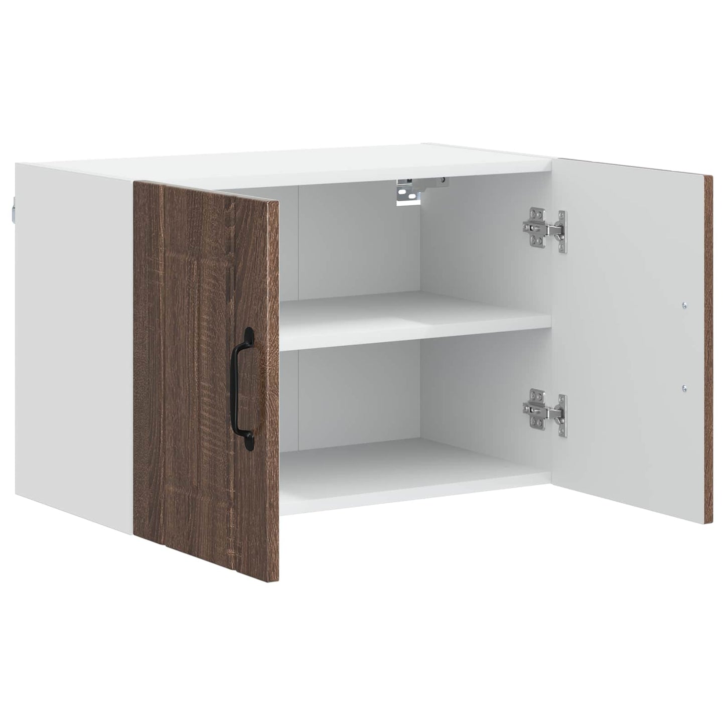 Armadietto a muro LUCCA 2 pcs Rovere Marrone 60 x 31 x 40 cm | homemem39
