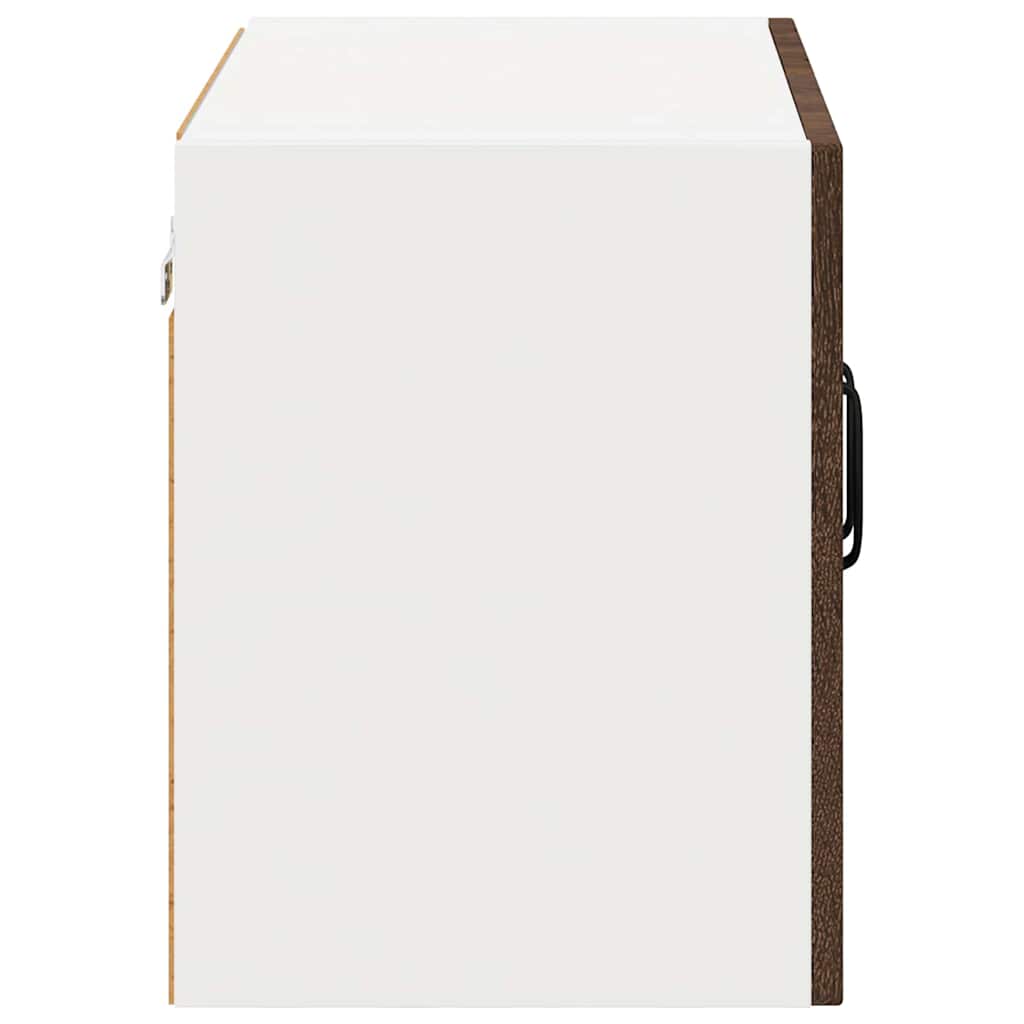 Armadietto a muro LUCCA 2 pcs Rovere Marrone 60 x 31 x 40 cm | homemem39