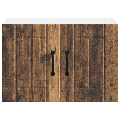 Armadietto a muro LUCCA 2 pcs Legno antico 60 x 31 x 40 cm | homemem39