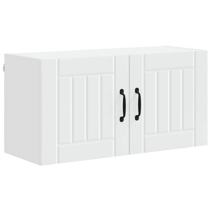 Armadietto a muro LUCCA Bianco 80 x 31 x 40 cm