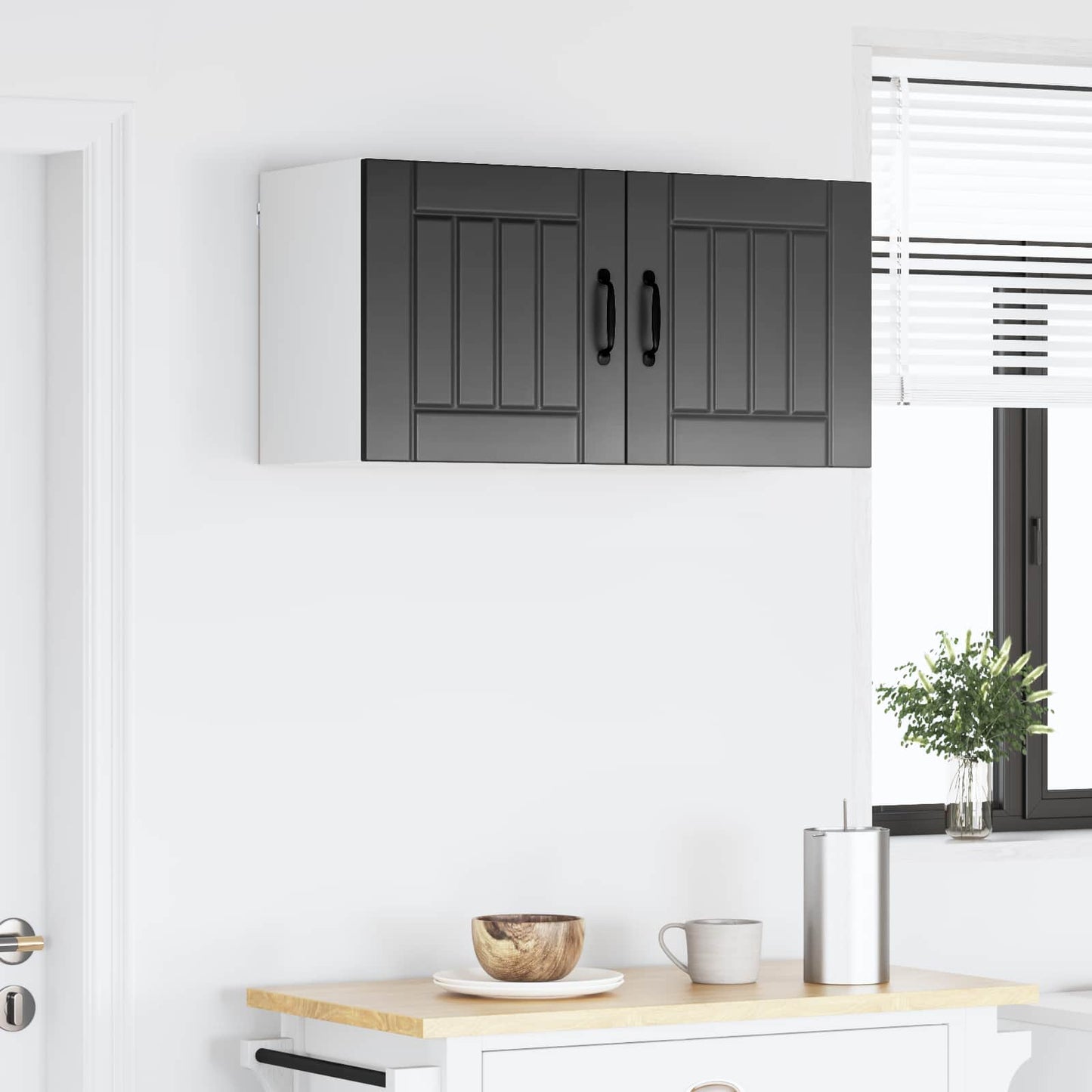 Pannello lavastoviglie Lucca Nero 80 x 31 x 40 cm | homemem39