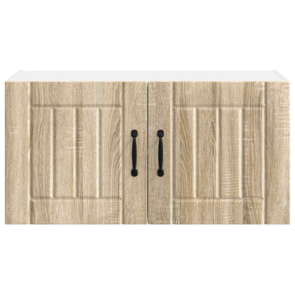 Armadietto a muro LUCCA Rovere Sonoma 80 x 31 x 40 cm
