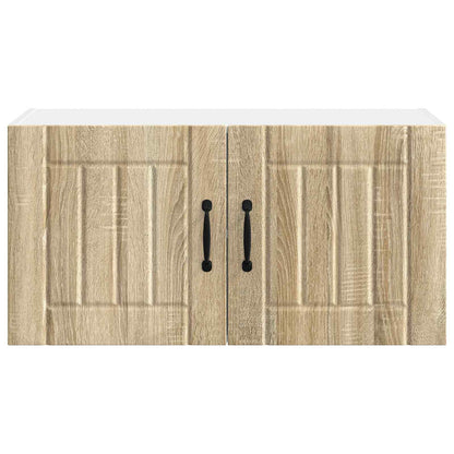 Armadietto a muro LUCCA Rovere Sonoma 80 x 31 x 40 cm