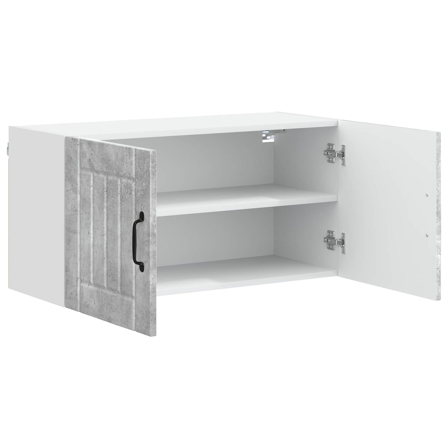 Armadietto a muro LUCCA Grigio Cemento 80 x 31 x 40 cm