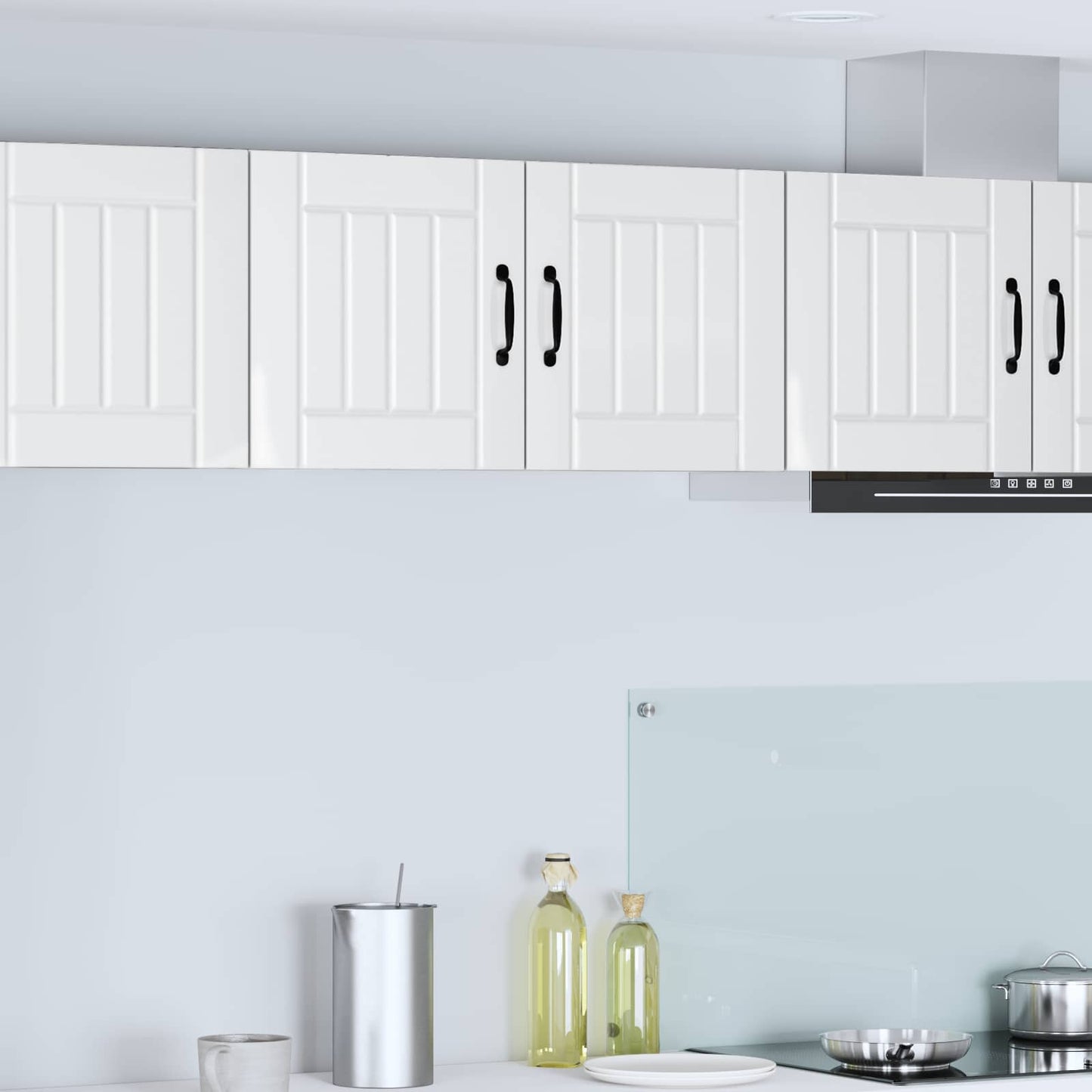 Pannello lavastoviglie Lucca Bianco Lucido 80 x 31 x 40 cm | homemem39