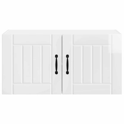 Pannello lavastoviglie Lucca Bianco Lucido 80 x 31 x 40 cm | homemem39