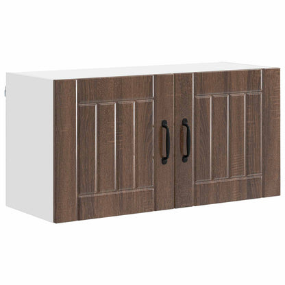 Pannello lavastoviglie Lucca Rovere Marrone 80 x 31 x 40 cm | homemem39