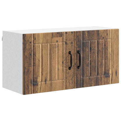 Armadietto a muro LUCCA Legno antico 80 x 31 x 40 cm