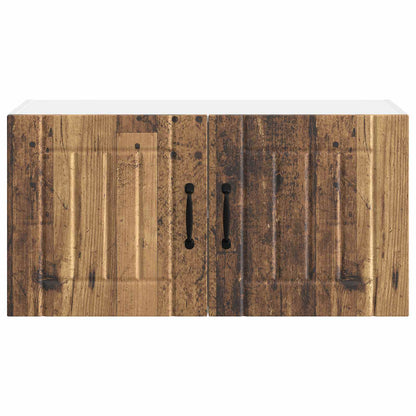 Armadietto a muro LUCCA Legno antico 80 x 31 x 40 cm