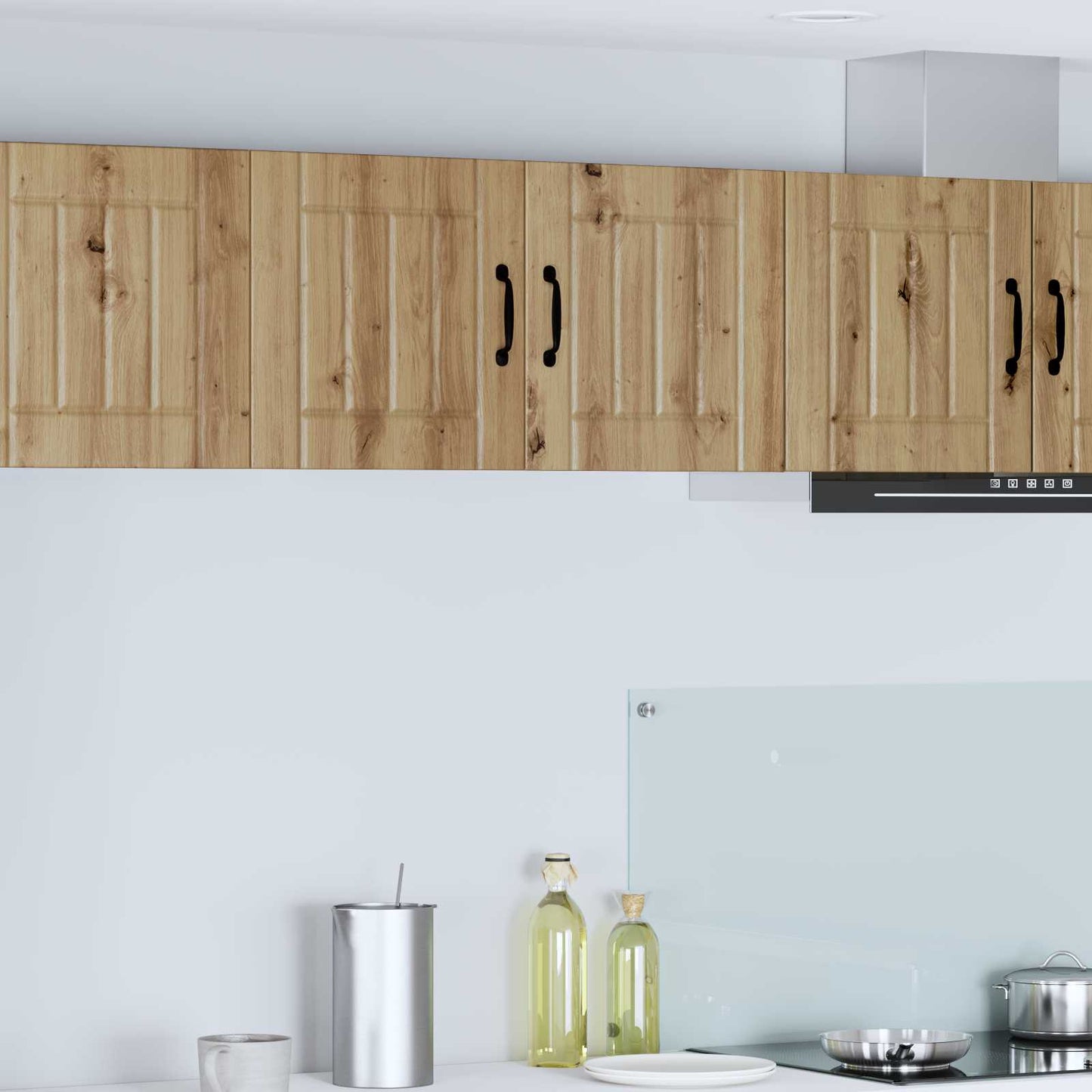 Armadietto a muro LUCCA Rovere Artigianale 80 x 31 x 40 cm
