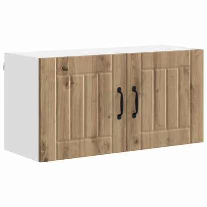 Armadietto a muro LUCCA Rovere Artigianale 80 x 31 x 40 cm