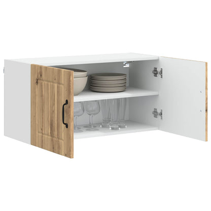 Armadietto a muro LUCCA Rovere Artigianale 80 x 31 x 40 cm