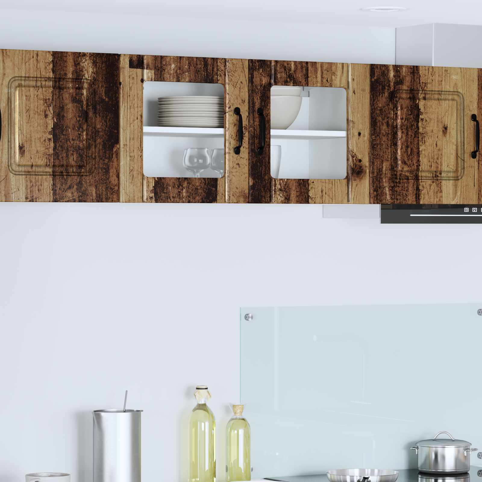Pannello lavastoviglie Lucca Legno antico 80 x 31 x 40 cm | homemem39