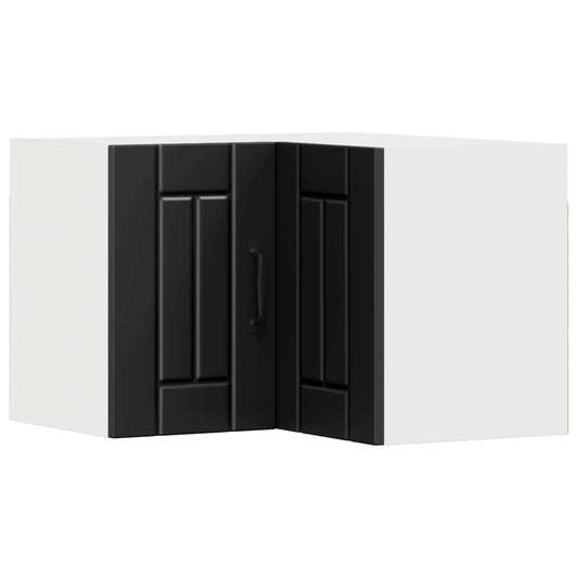 Mobile angolare per parete LUCCA Nero 57 x 57 x 40 cm